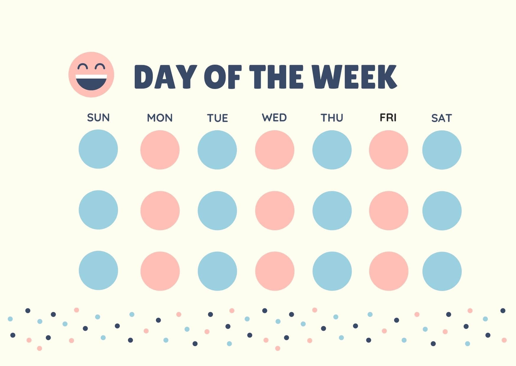 Day of the Week in Japanese