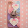Heart Shaped Pearl Frame Cute Vinyl Sticker, Flower, Ribbon, Pastel Color, Girly, Princess, Laptop Decal, Die-Cut, Kawaii, Mimi the Dog - Image 5