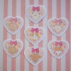 Heart Shaped Pearl Frame Cute Vinyl Sticker, Flower, Ribbon, Pastel Color, Girly, Princess, Laptop Decal, Die-Cut, Kawaii, Mimi the Dog - Image 6
