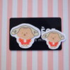 Cute Wolfgang Amadeus Mozart Costume Vinyl Sticker, Halloween, Trick or Treat, Fall, Autumn, Event, Kawaii, Not So Scary, Boo, Charu the Dog - Image 5