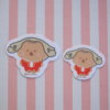 Cute Wolfgang Amadeus Mozart Costume Vinyl Sticker, Halloween, Trick or Treat, Fall, Autumn, Event, Kawaii, Not So Scary, Boo, Charu the Dog - Image 2