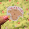 Izakaya Kanpai Vinyl Sticker, Cute, Japanese Pub, Beer, Kampai, Sake, Laptop Decal, Japanese Culture, Kawaii, Cheers, Vin, Charu the Dog