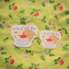 Itadakimasu, Bon Appetit, in Japanese, Vinyl Sticker, Sweets, Macaron, Strawberry, Cream, Laptop Decal, Lovers, Charu & Mimi the Dog - Image 2