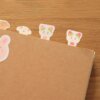 Sticky Tabs, A set of 2 (one of each color), Planner Stickers, Journal Stickers, Page Flags, Page Organizers, Diary, Lili the Strawberry Cat - Image 2