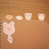 Sticky Tabs, A set of 2 (one of each color), Planner Stickers, Journal Stickers, Page Flags, Page Organizers, Diary, Lili the Strawberry Cat - Image 9