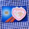 Long distance relationship, Long distance, Love, Miss you, Friendship, Family, Couple, Dog, Bond, Flower, Lace, Ribbon, Pink, Vinyl Sticker - Image 3
