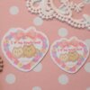 I love my Boyfriend Cute Squirrel Vinyl Sticker, I love my bf, Love Relationship, Friendship, Couple, Lace, Ribbon, Star Shape, Heart Shape - Image 6