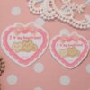I love my Boyfriend Cute Squirrel Vinyl Sticker, I love my bf, Love Relationship, Friendship, Couple, Lace, Ribbon, Star Shape, Heart Shape - Image 2