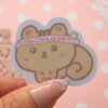 I will Study Japanese Hard Kawaii Squirrel Vinyl Stickers, JLPT Motivation Stickers, Learn Japanese, Study Japanese, Japan Lover, Trip to Japan
