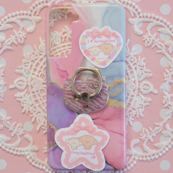 I love my boyfriend Vinyl Sticker, Love Relationship, Star, Friendship, Family, Couple, Dog, Bond, Lace, Ribbon, Pink, I love my girlfriend - Image 10