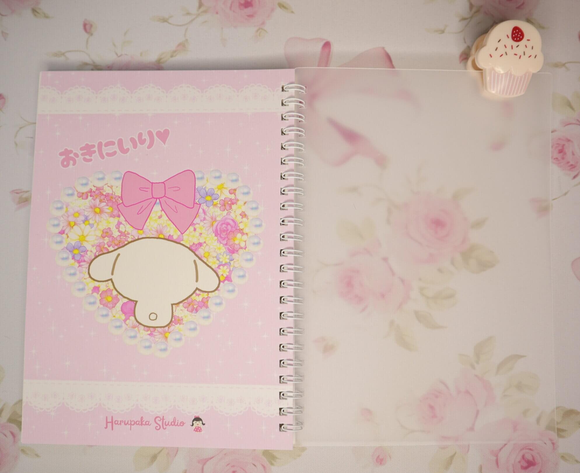 Kawaii A5 Reusable Sticker Book: Pink Puppy Design - Image 5