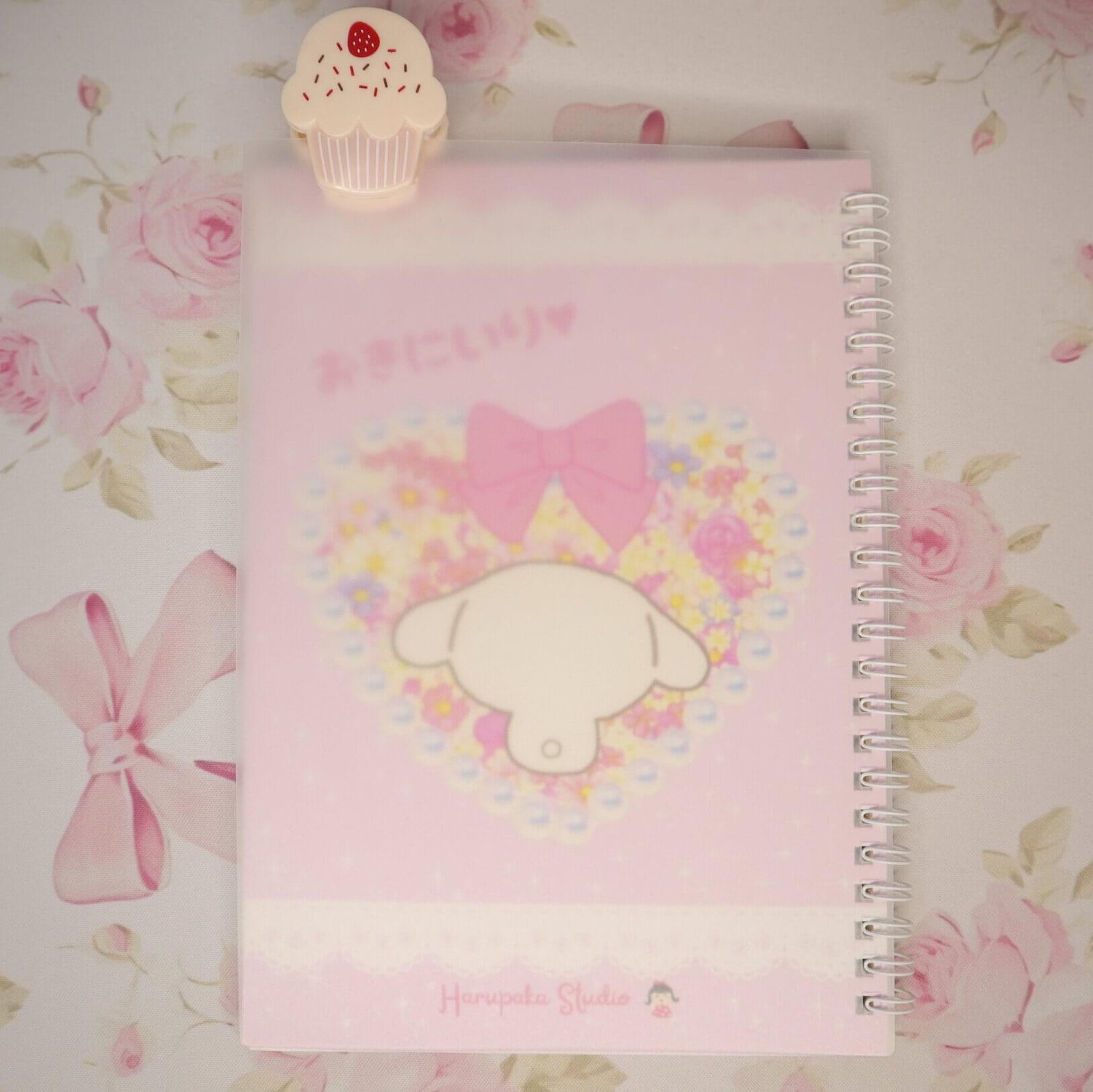 Kawaii A5 Reusable Sticker Book: Pink Puppy Design - Image 4