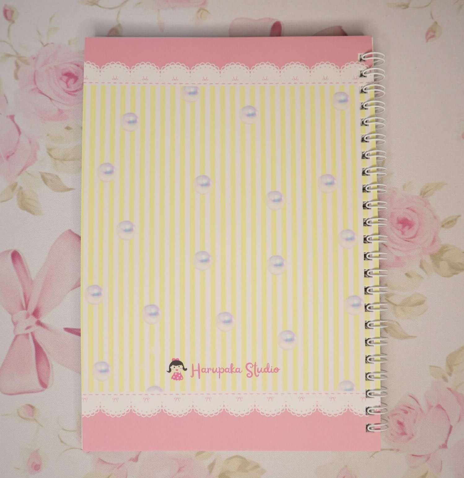 Kawaii Animal A5 Reusable Sticker Book: Pastel Yellow Organizer - Image 6